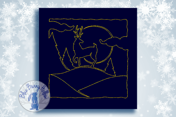 Review: Christmas Quilt Block-Deer for Holiday Crafts