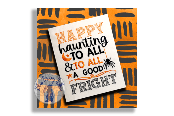 Reviewing Happy Haunting to All Embroidery Design